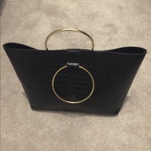 Black hand bag